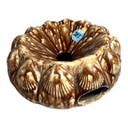 Antique Rockingham Bennington Clam Shell Spittoon Owned by Martha Stewart
