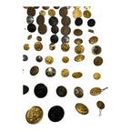 Vintage Lot of 120 Retired Police, Military & Fire Buttons