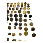 Vintage Lot of 120 Retired Police, Military & Fire Buttons