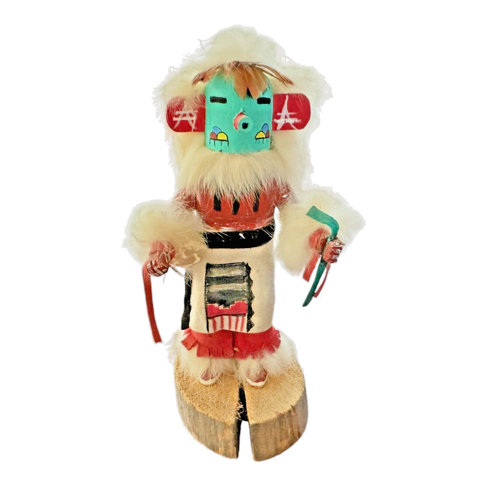 Vintage Hopi Hand Carved Wood Early Morning Katsina Kachina Doll Figure