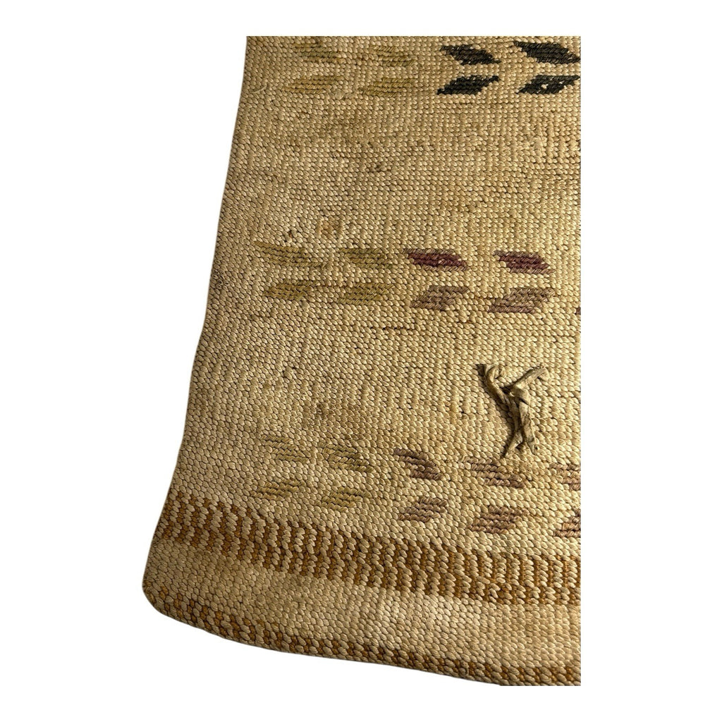 Antique Native American Nez Perce Corn Husk Woven Flat Bag