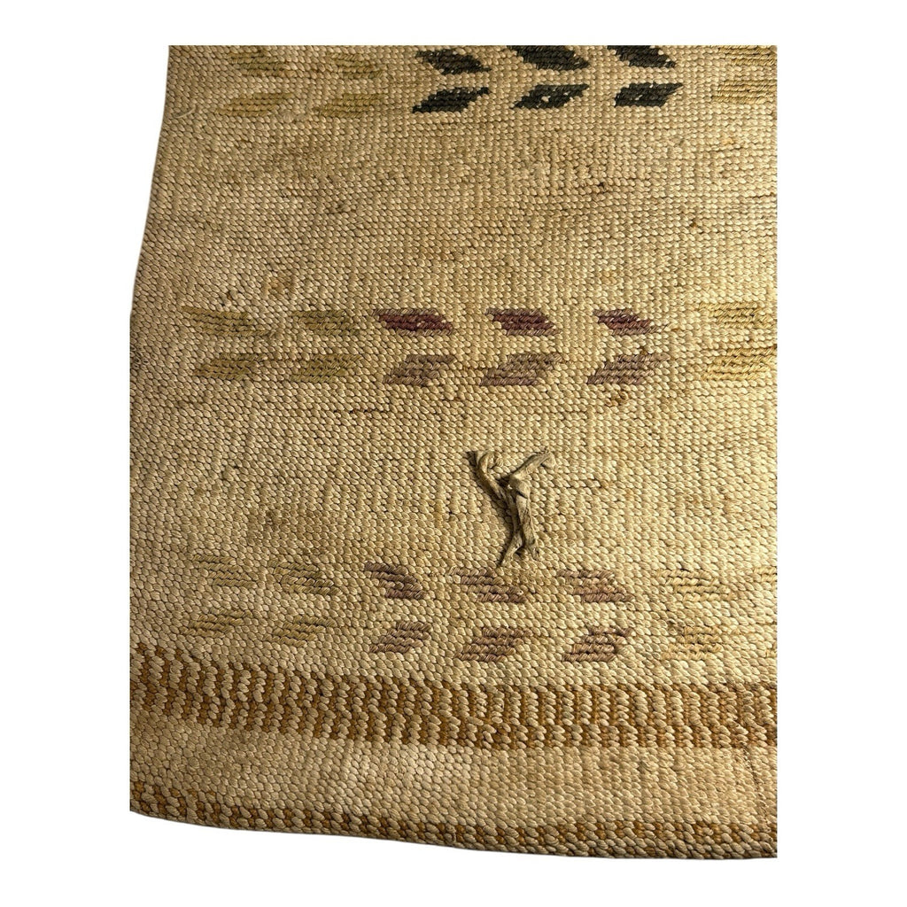 Antique Native American Nez Perce Corn Husk Woven Flat Bag