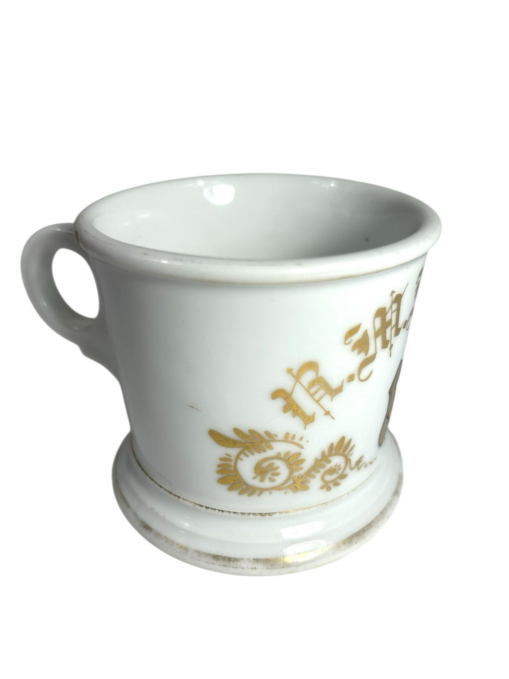 Antique Mason Masonic Occupational Shaving Mug RM Marshall