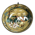 Antique Buffalo Pottery Bowl Fallowfield Hunt Series - The Death