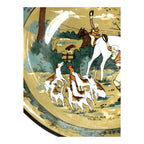 Antique Buffalo Pottery Bowl Fallowfield Hunt Series - The Death