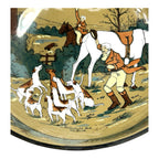 Antique Buffalo Pottery Bowl Fallowfield Hunt Series - The Death