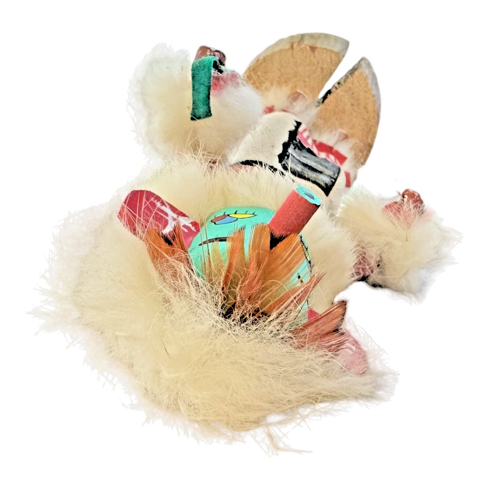 Vintage Hopi Hand Carved Wood Early Morning Katsina Kachina Doll Figure