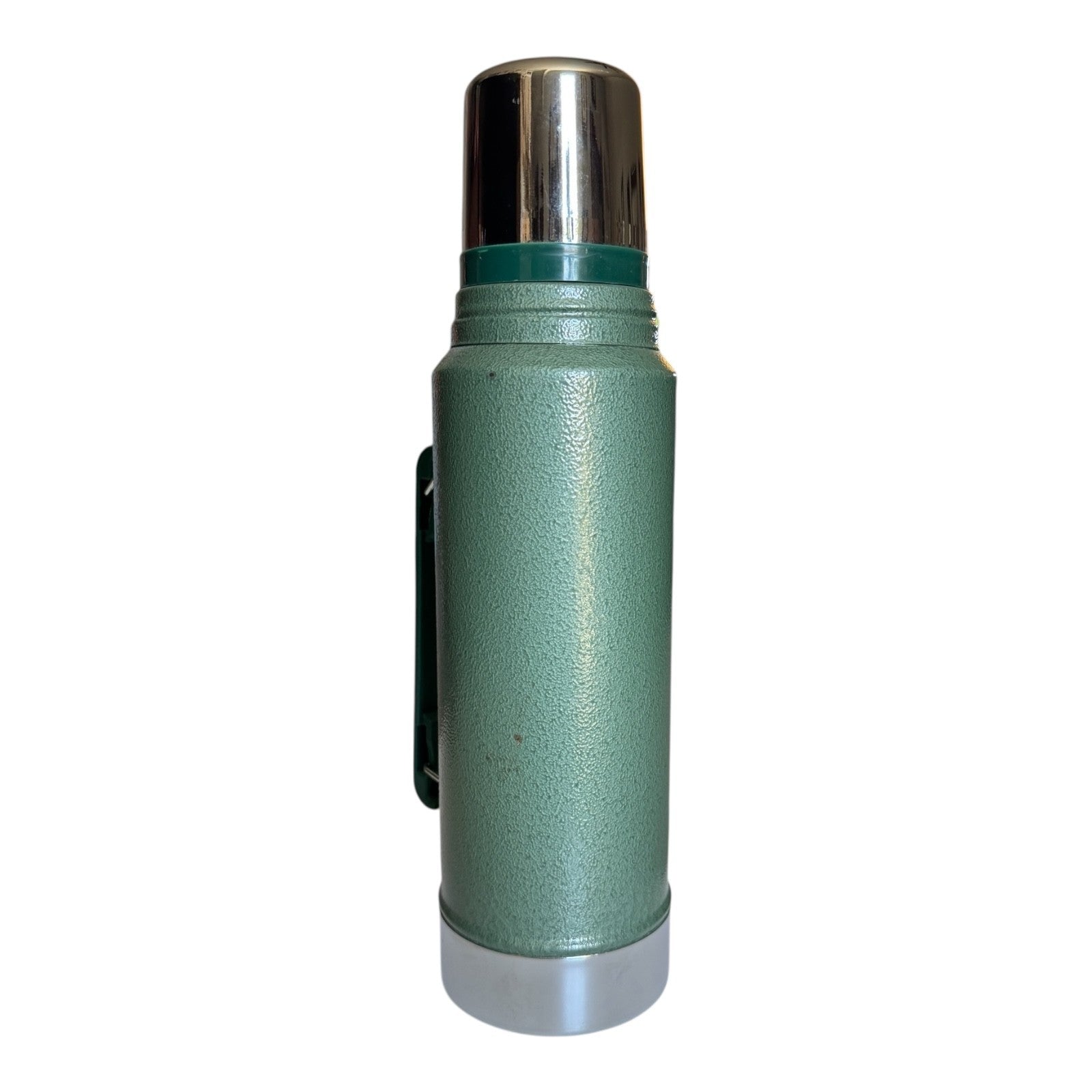 Vintage Large Green Stanley Thermos - Owned by Martha Stewart (Quart)