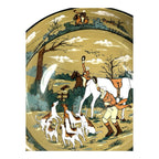 Antique Buffalo Pottery Bowl Fallowfield Hunt Series - The Death