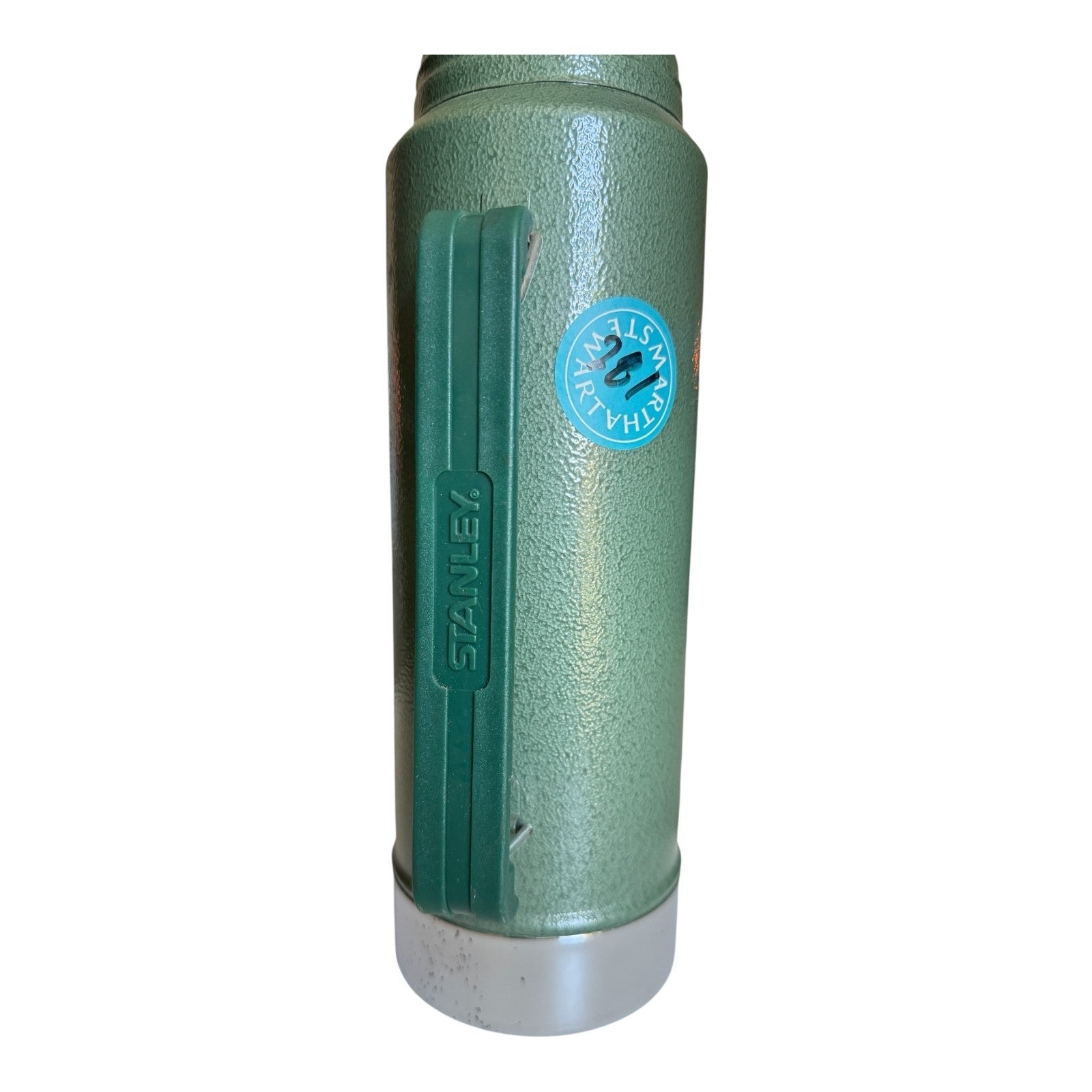 Vintage Large Green Stanley Thermos - Owned by Martha Stewart (Quart)