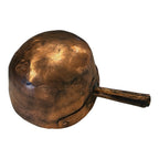 Antique Hand Hammered Copper Handled Pot or Planter - Country Farmhouse Decor