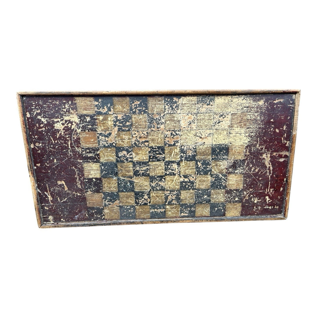 Antique Double Sided Game Board Gameboard Game