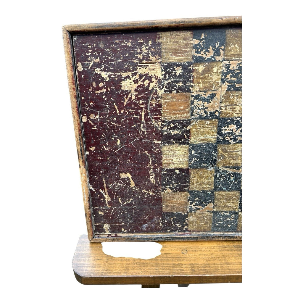 Antique Double Sided Game Board Gameboard Game