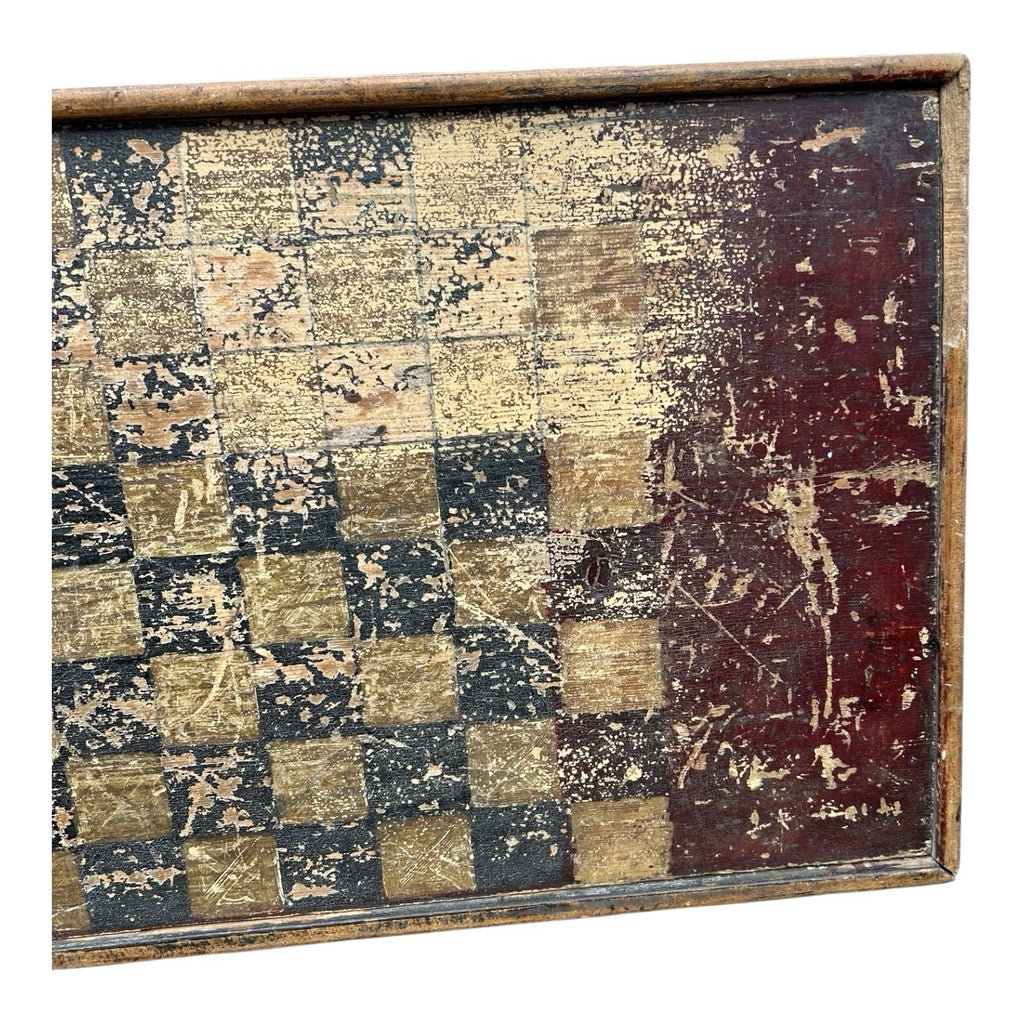 Antique Double Sided Game Board Gameboard Game