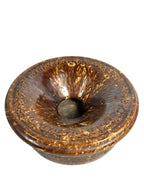 Antique Rockingham Bennington Spittoon Owned by Martha Stewart at Turkey Hill