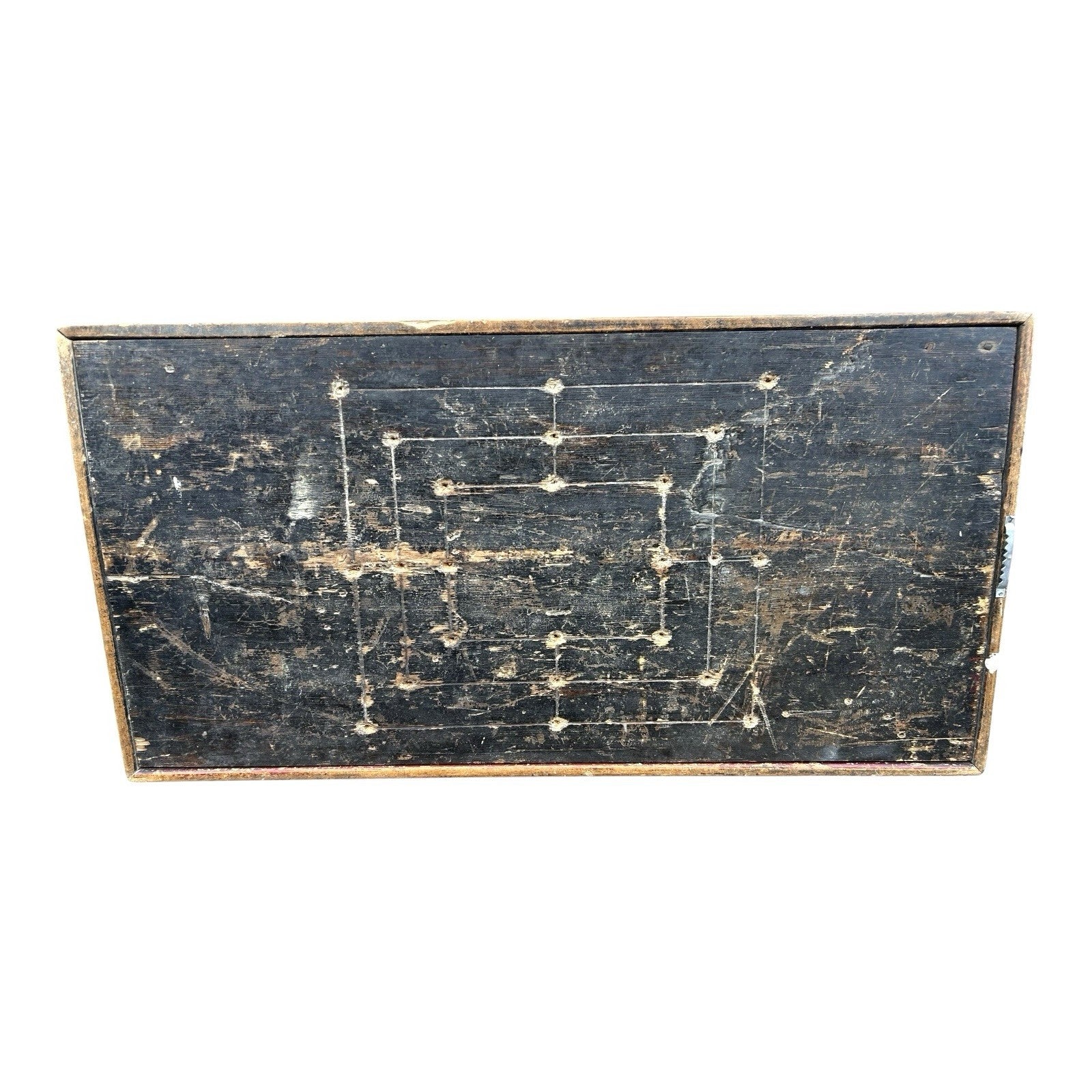 Antique Double Sided Game Board Gameboard Game