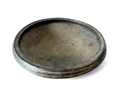 Antique Rustic Primitive Blackware Pottery Grinding Bowl
