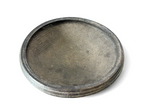 Antique Rustic Primitive Blackware Pottery Grinding Bowl