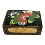 Antique Chinese Cloisonne Matchbox Holder
