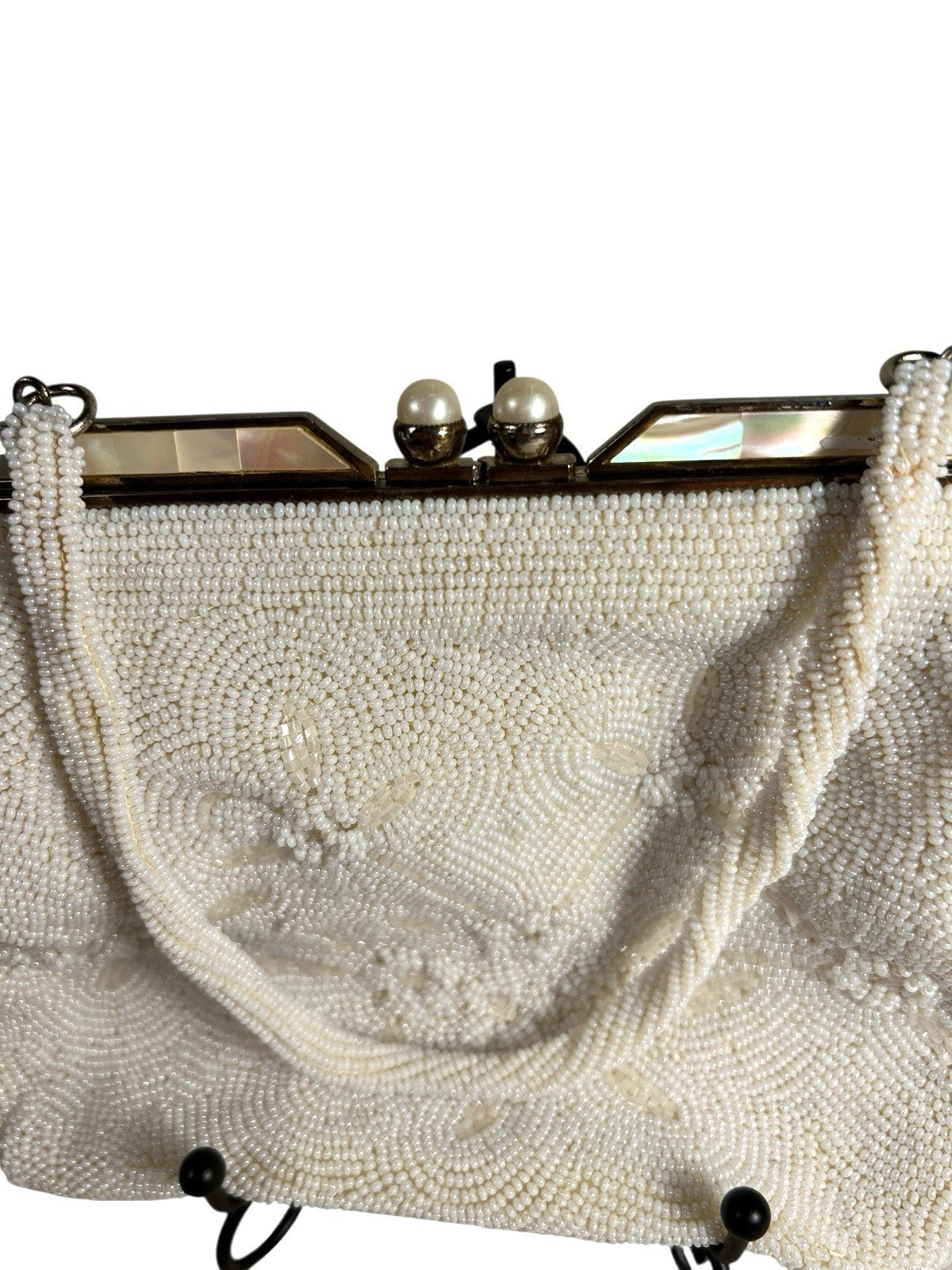 Vintage Ed B. Robinson EBR Beaded Clutch Purse