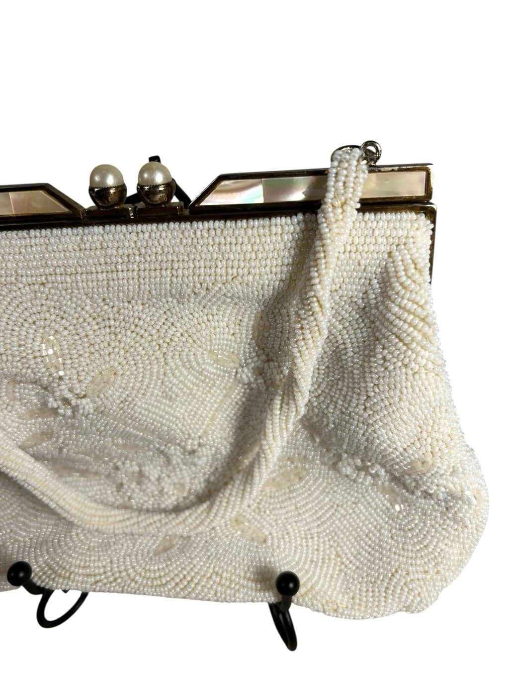 Vintage Ed B. Robinson EBR Beaded Clutch Purse