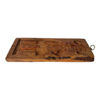 Antique Springerle Folk Art Figural Hand-Carved Wooden Cookie Mold
