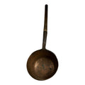 Antique Heavy French Copper Cooking Pot with Wood Handle
