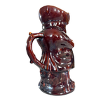 Antique Staffordshire Bennington Rockingham Toby Snuff Taker Jug Pitcher