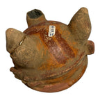 Antique Pre-Columbian Handmade Terracotta Tripod Footed Bowl