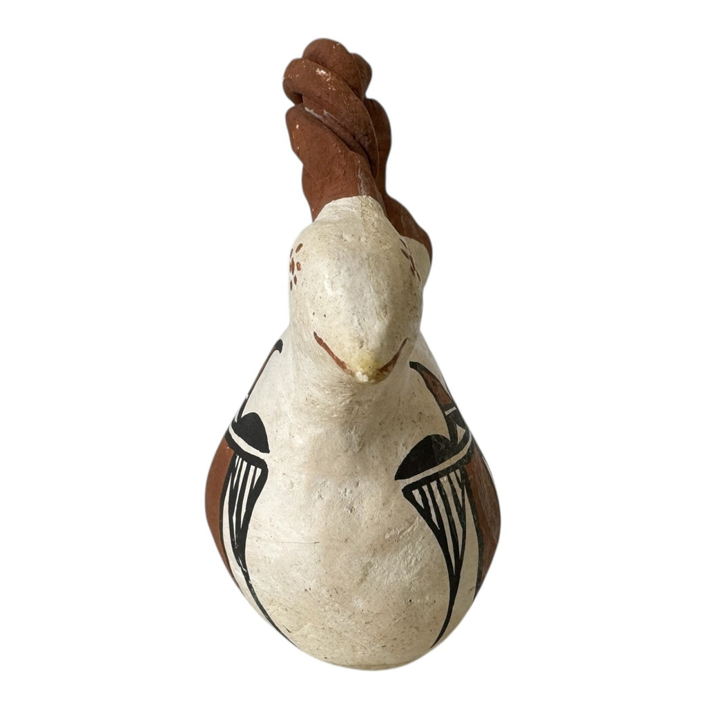 Vintage Native American Acoma Pueblo Pottery Bird Effigy Pot (Signed, Toribio)