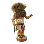 Vintage Native American Hopi Kachina Doll - Buffalo Mask