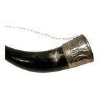 Antique Norwegian Viking Drinking Horn - Ornate