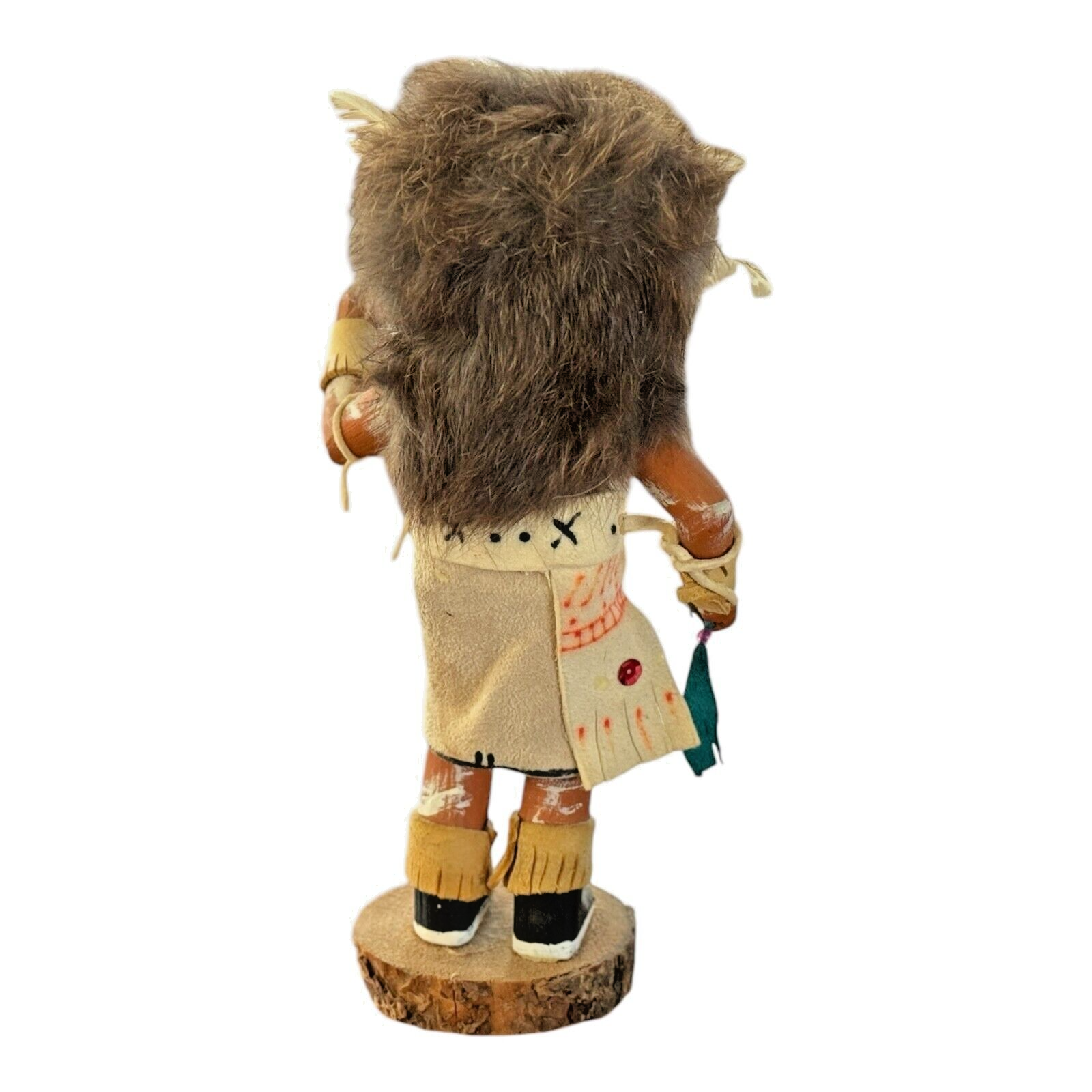 Vintage Native American Hopi Kachina Doll - Buffalo Mask