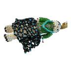 Vintage Zuni Native American Beaded Doll Ornament