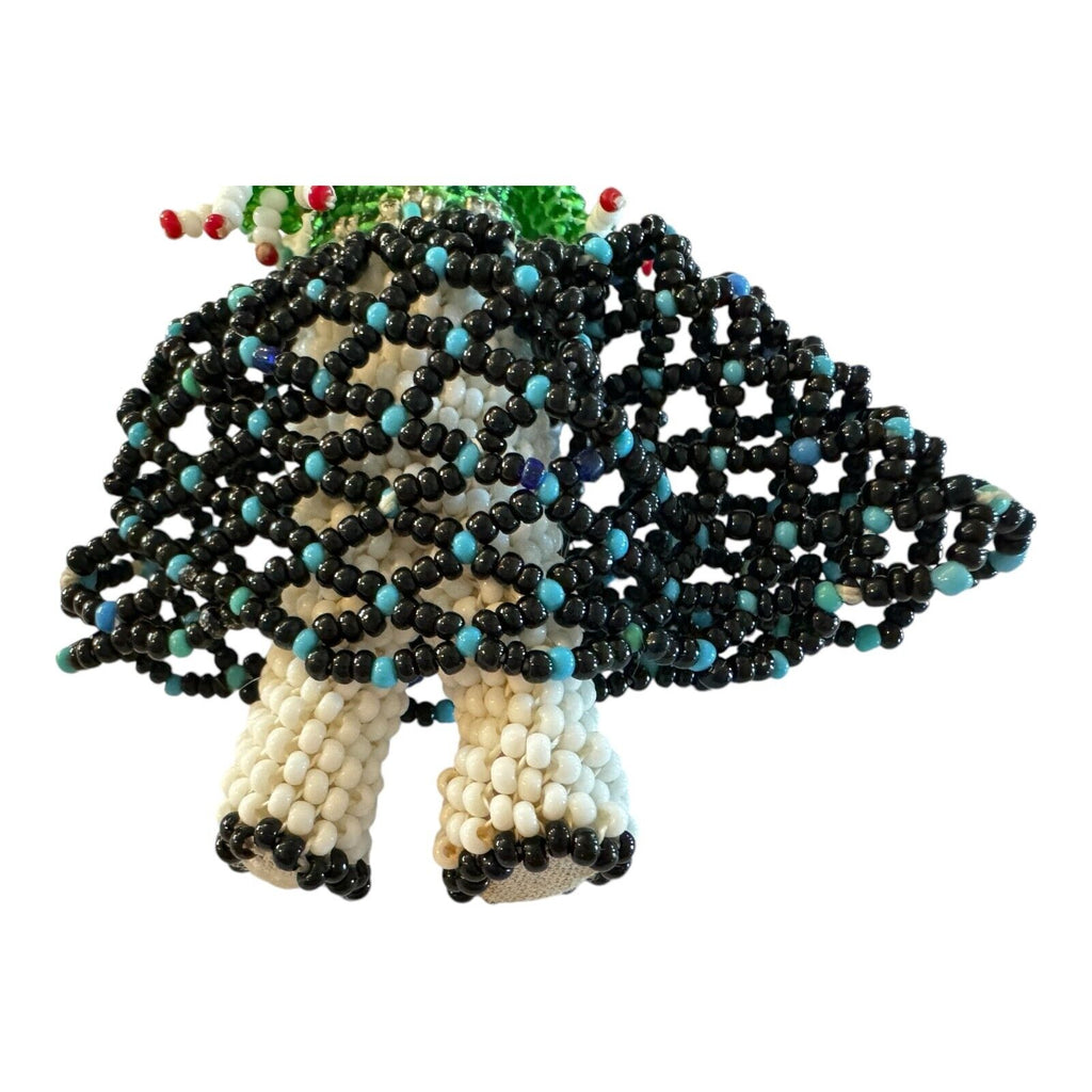 Vintage Zuni Native American Beaded Doll Ornament