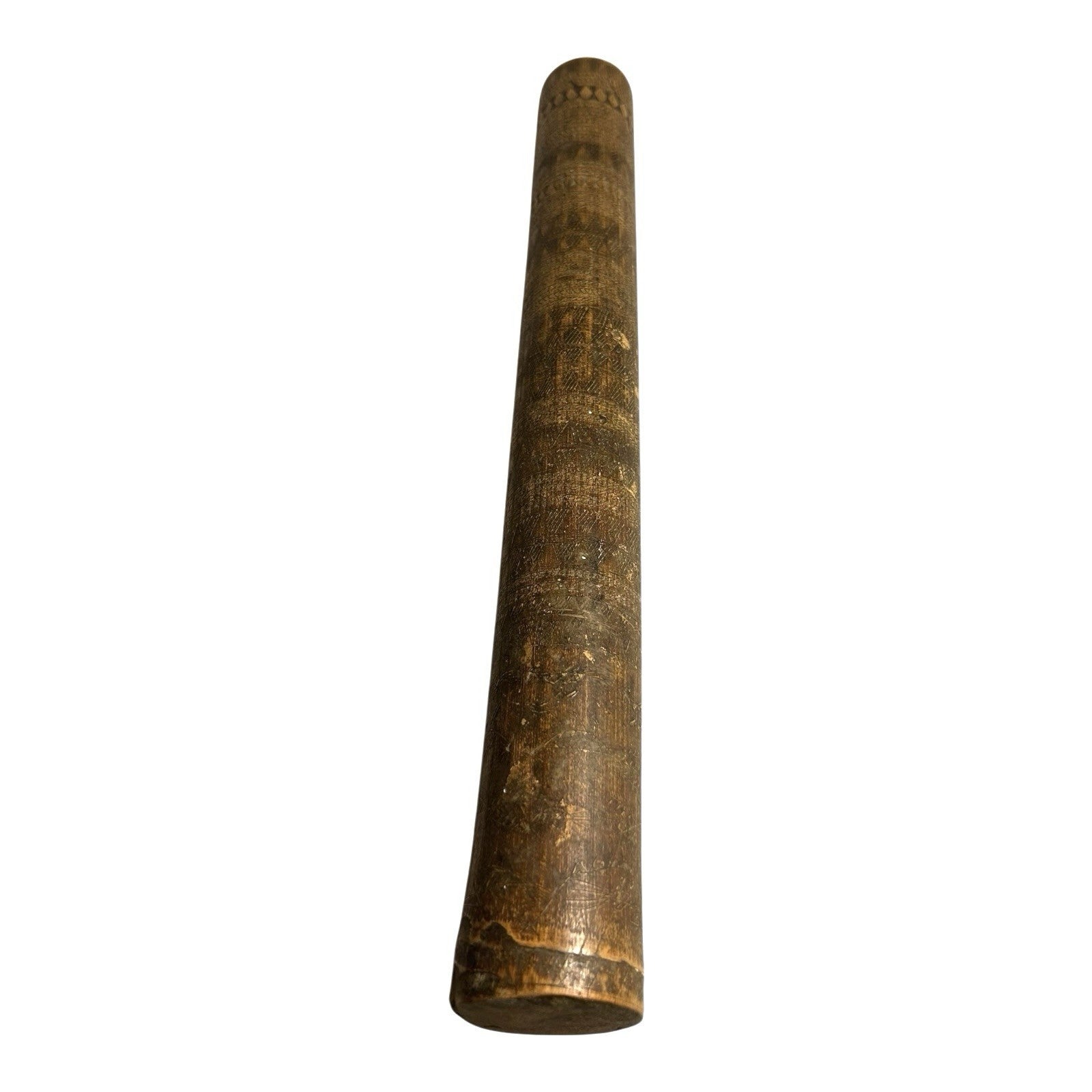 Antique Intricately Carved Betel Nut Lime Holder