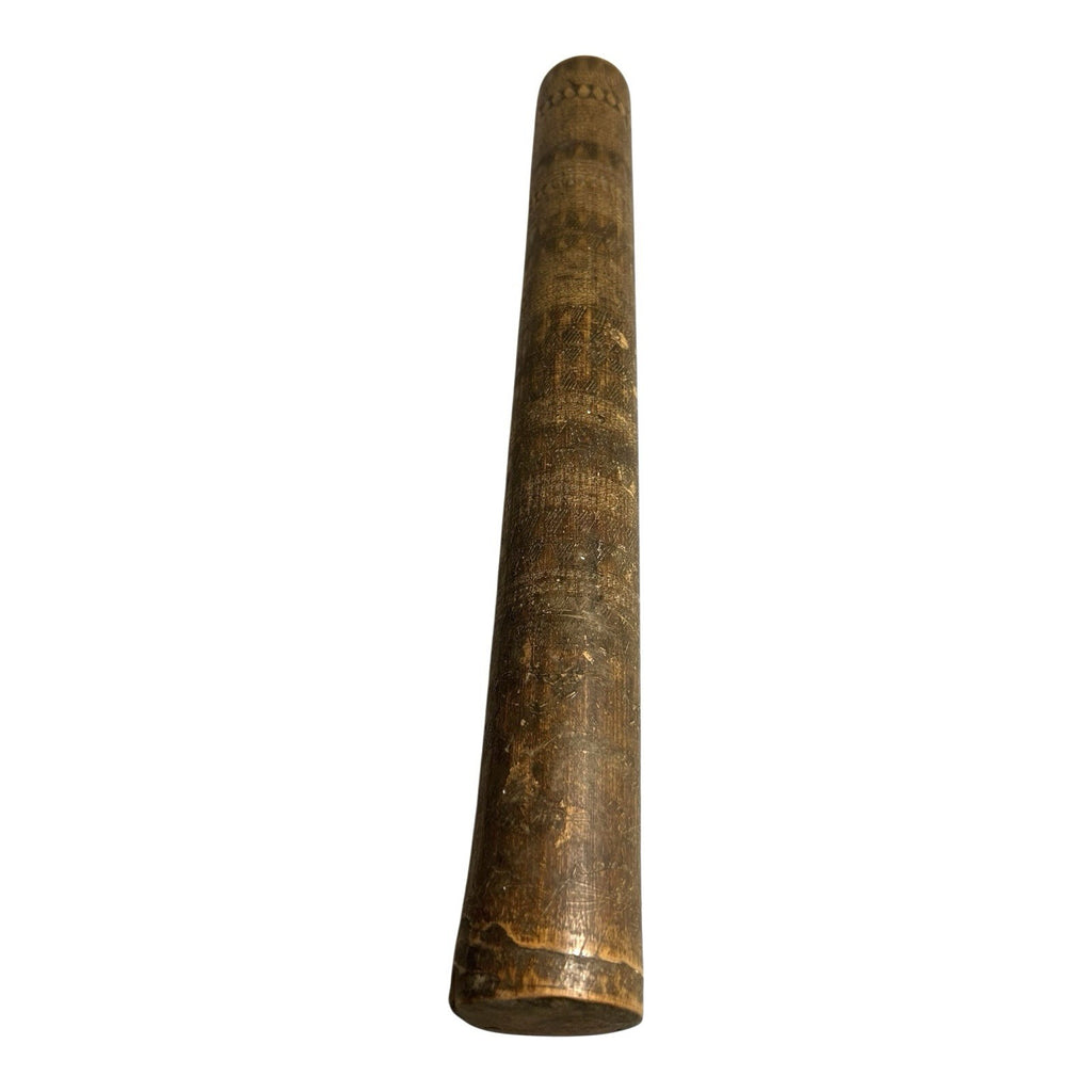 Antique Intricately Carved Betel Nut Lime Holder