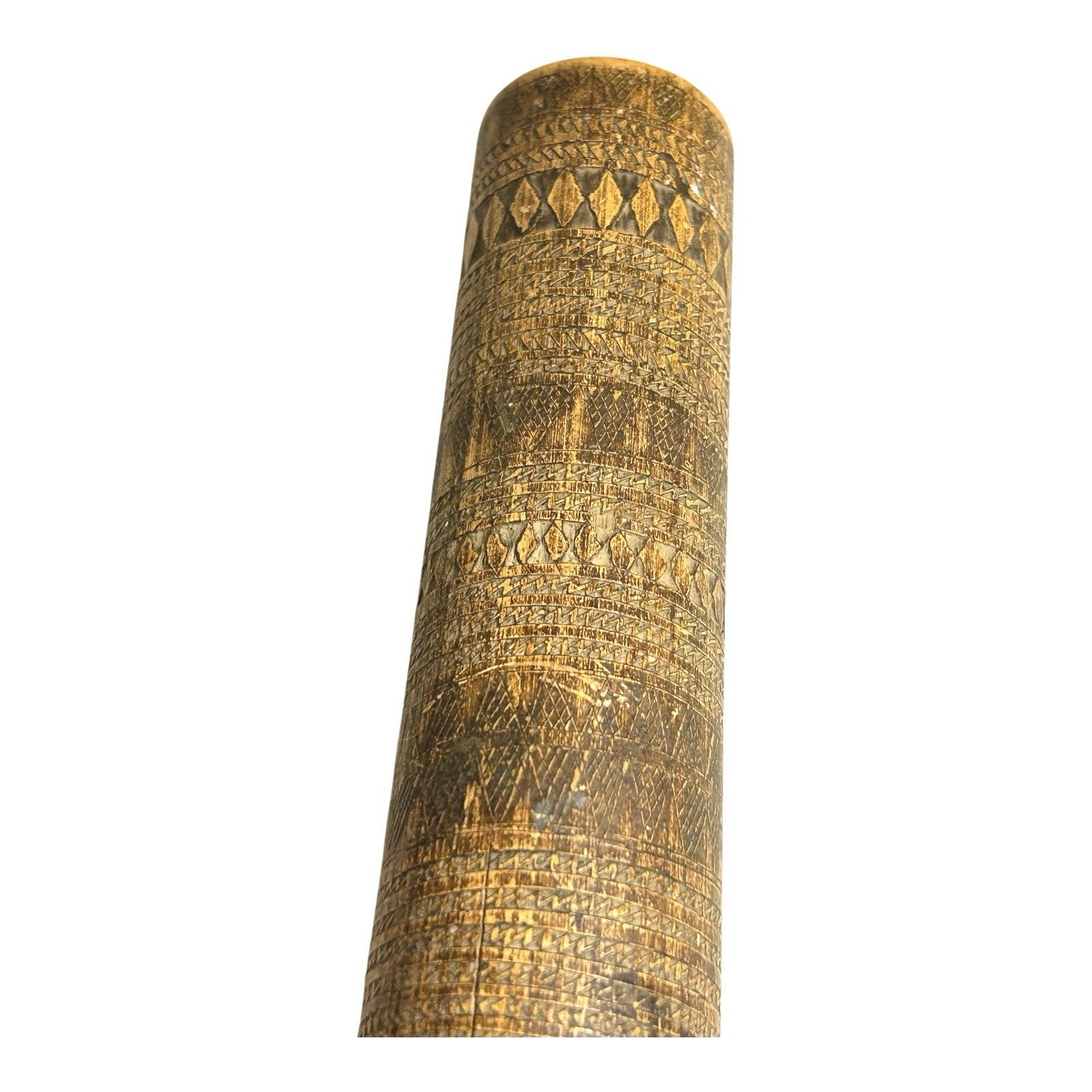 Antique Intricately Carved Betel Nut Lime Holder