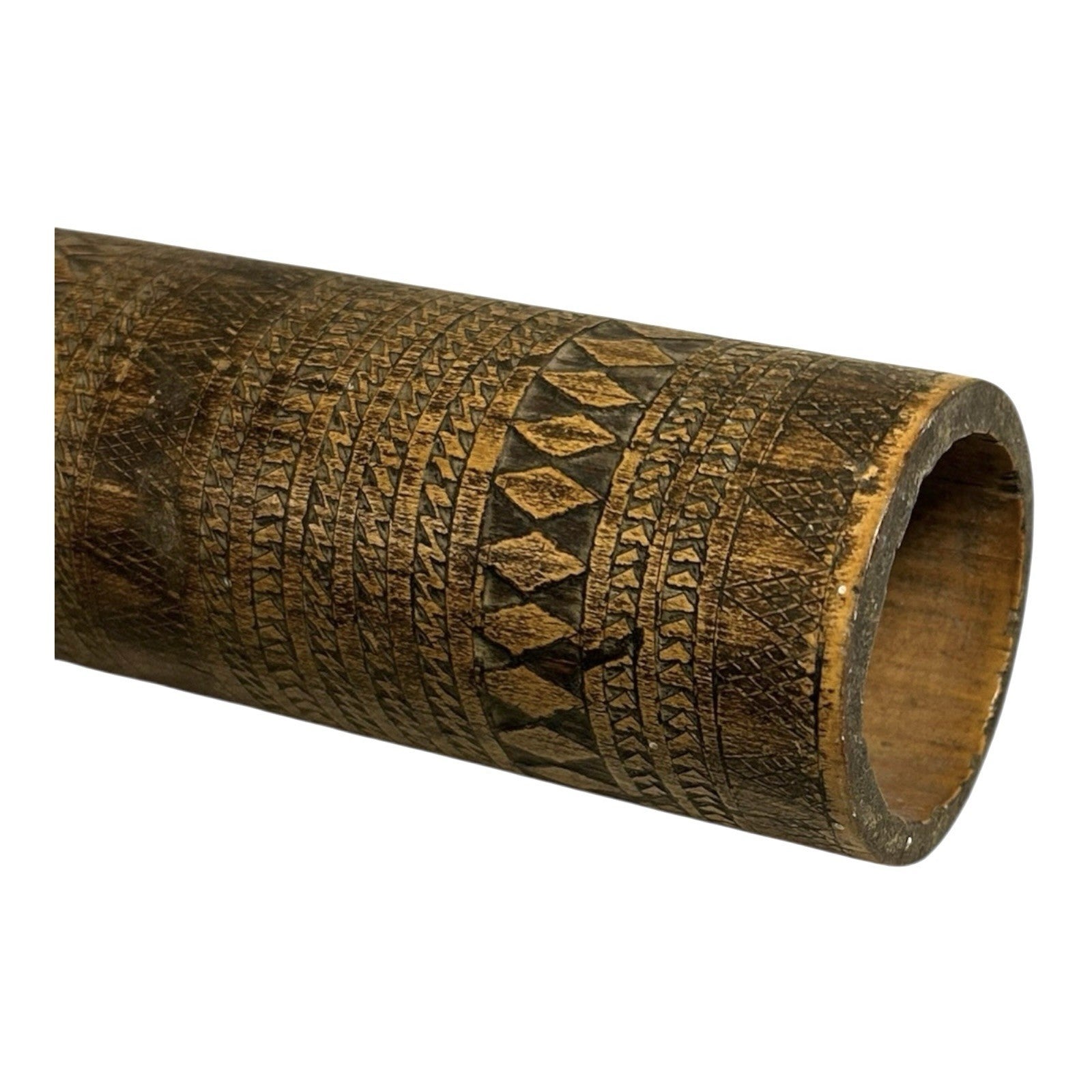 Antique Intricately Carved Betel Nut Lime Holder