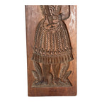 Antique Large Springerle Speculaas Double Sided Man & Woman Folk Art Cookie Mold