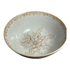 Antique Qing Dynasty Famille Rose Floral Bowl