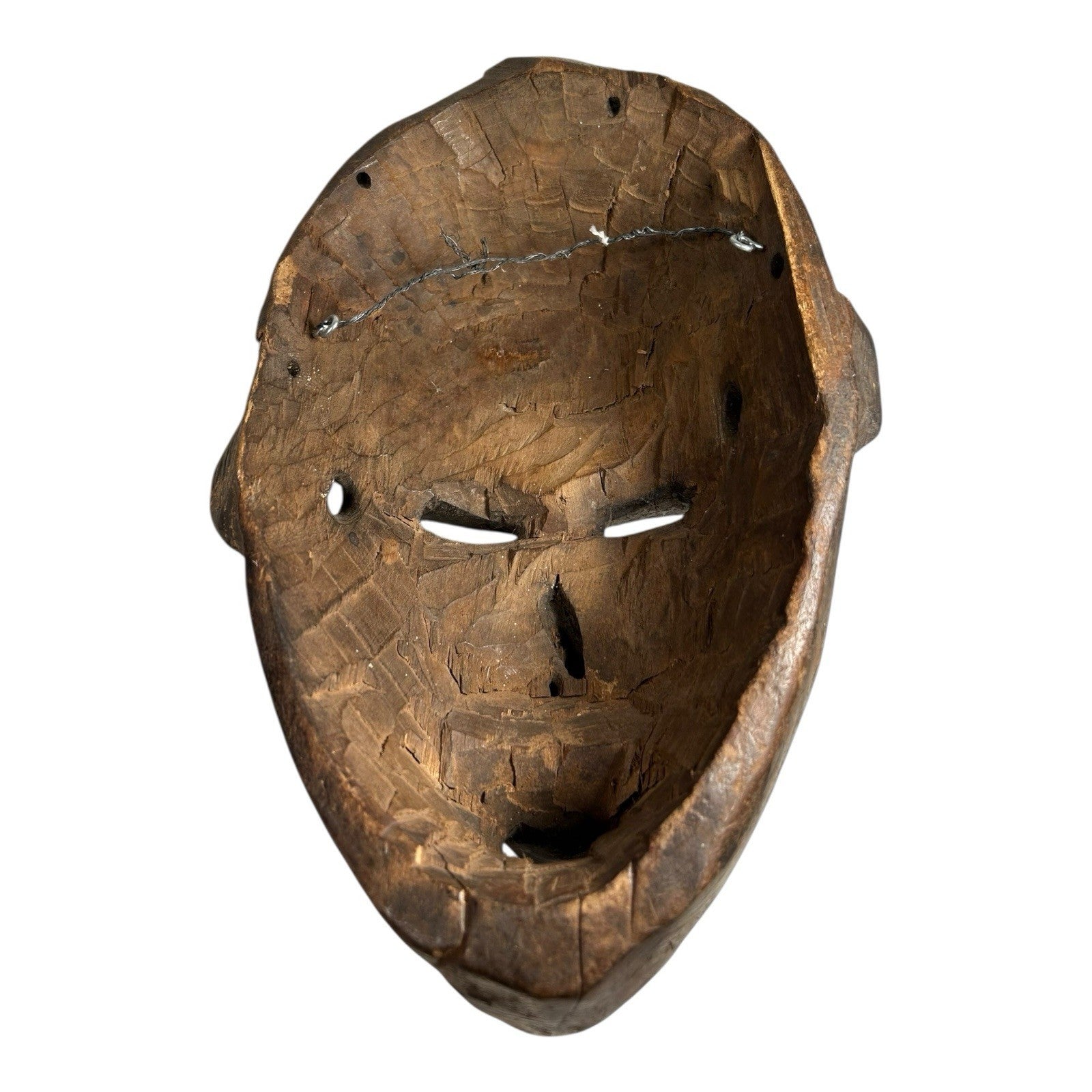 Antique African Carved Bembe Alonga Mask from Congo