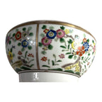 Antique Chinese Export Famille Rose Flower and Birds Bowl