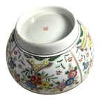 Antique Chinese Export Famille Rose Flower and Birds Bowl