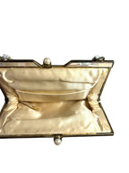 Vintage Ed B. Robinson EBR Beaded Clutch Purse