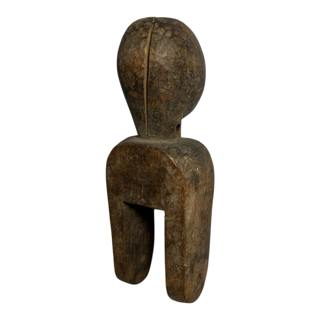 Antique Hand Carved Baule Tribal Art Heddle Pulley