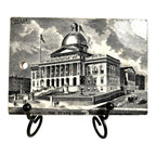 Antique Wedgwood 1895 Calendar Advertising The State House Boston
