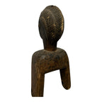 Antique Hand Carved African Baule Tribal Art Heddle Pulley