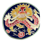 Antique Chinese Hand Embroidered Qing Dynasty Silk Dragon Themed Child's Robe