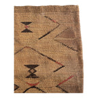 Antique Native American Plateau Nez Perce Double Sided Corn Husk Flat Bag